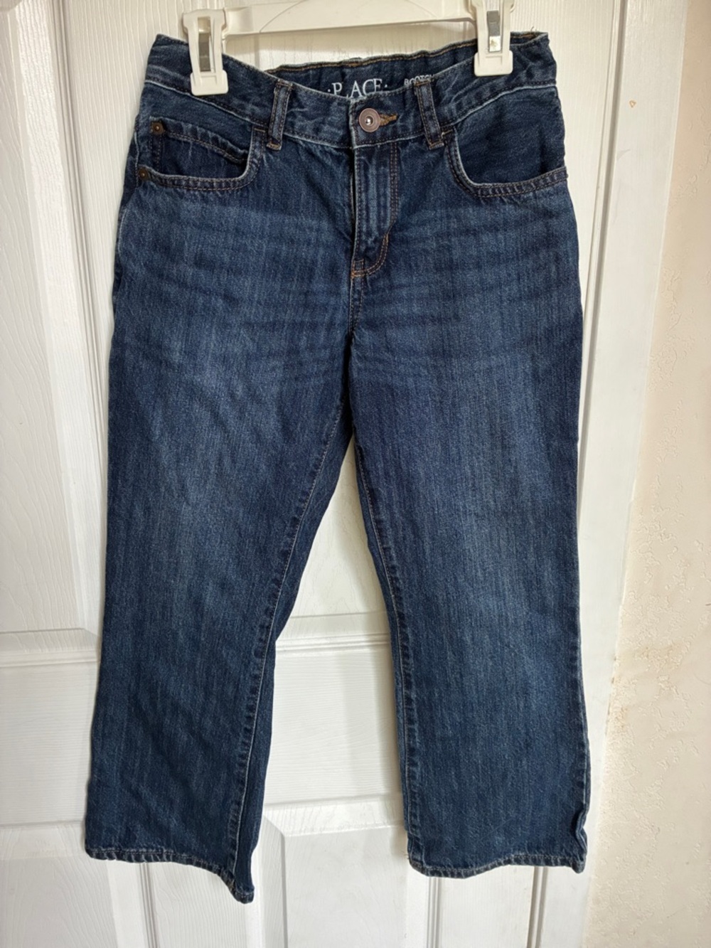 Dark Blue Husky Bootcut Jeans